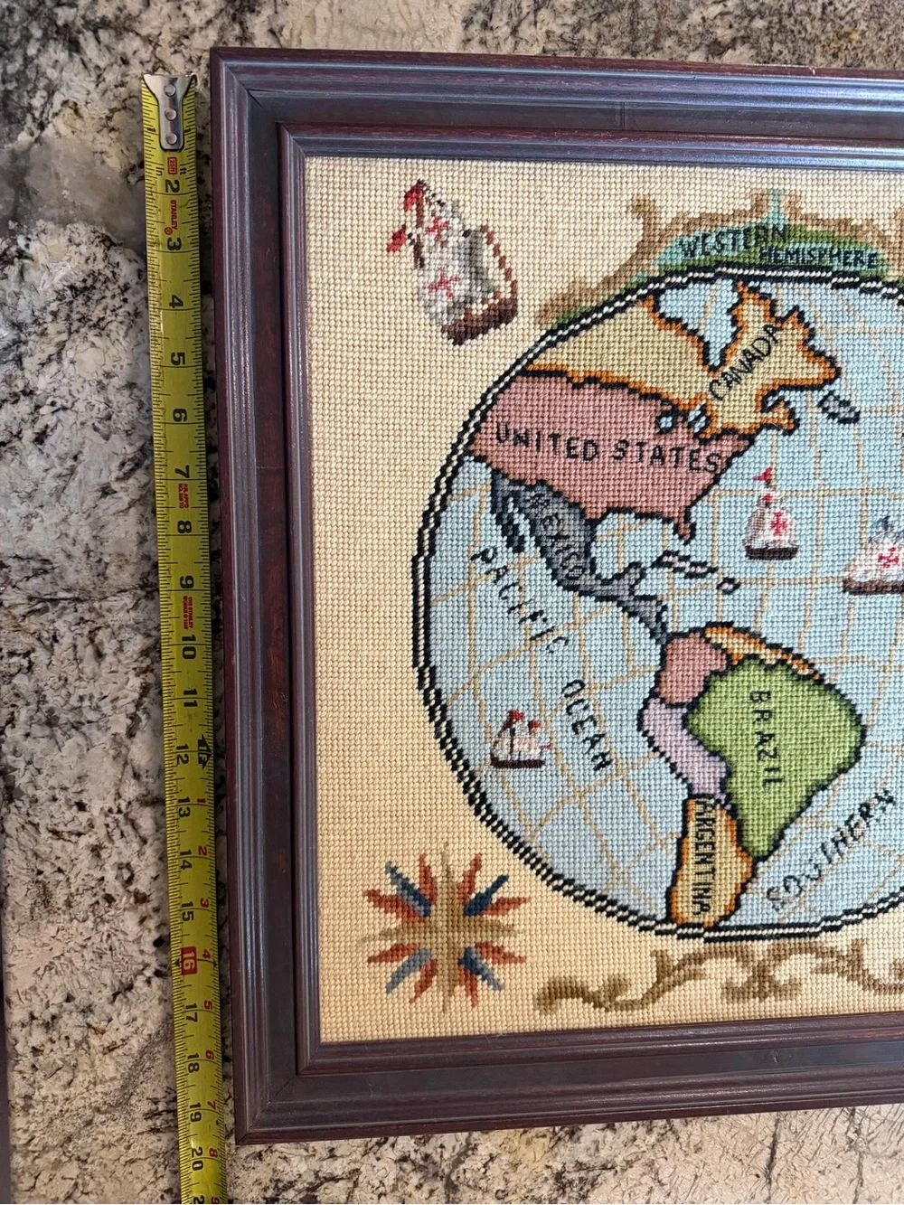 N/A hand stitched